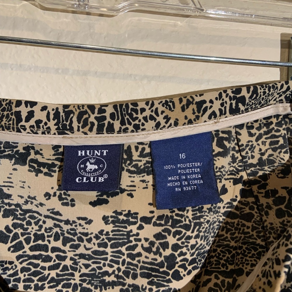 Animal Print 21” Skirt - Picture 2 of 2